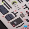 KELIK K72078 CH-53D Sea Stallion interior 3D decals for Fujimi/Academy kit 1/72
